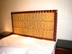 Rivestimento dell'impiallacciatura di legno del letto della struttura del legno duro della mobilia della stanza di ospite dell'hotel di Gelaimei