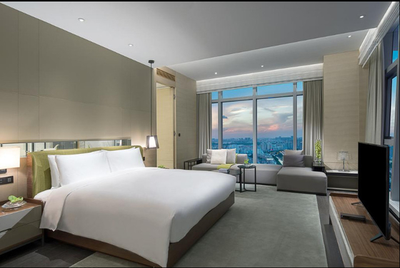 La nuova mobilia della camera da letto dell'hotel di stile cinese ISO18001 mette su misura