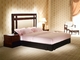 Stile tradizionale degli insiemi di camera da letto del legno duro di Gelaimei 1800*2000*250mm Bedbase